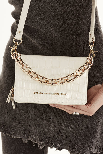 Stolen Girlfriends Club - Little Trouble Bag Cream