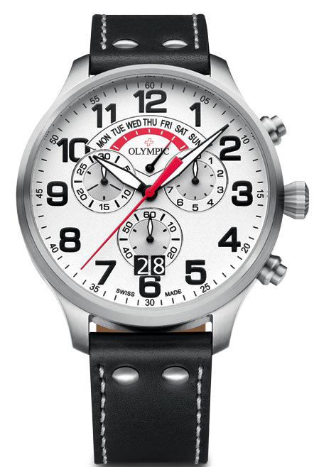 Olympic Swiss Made Chronograph Watch
