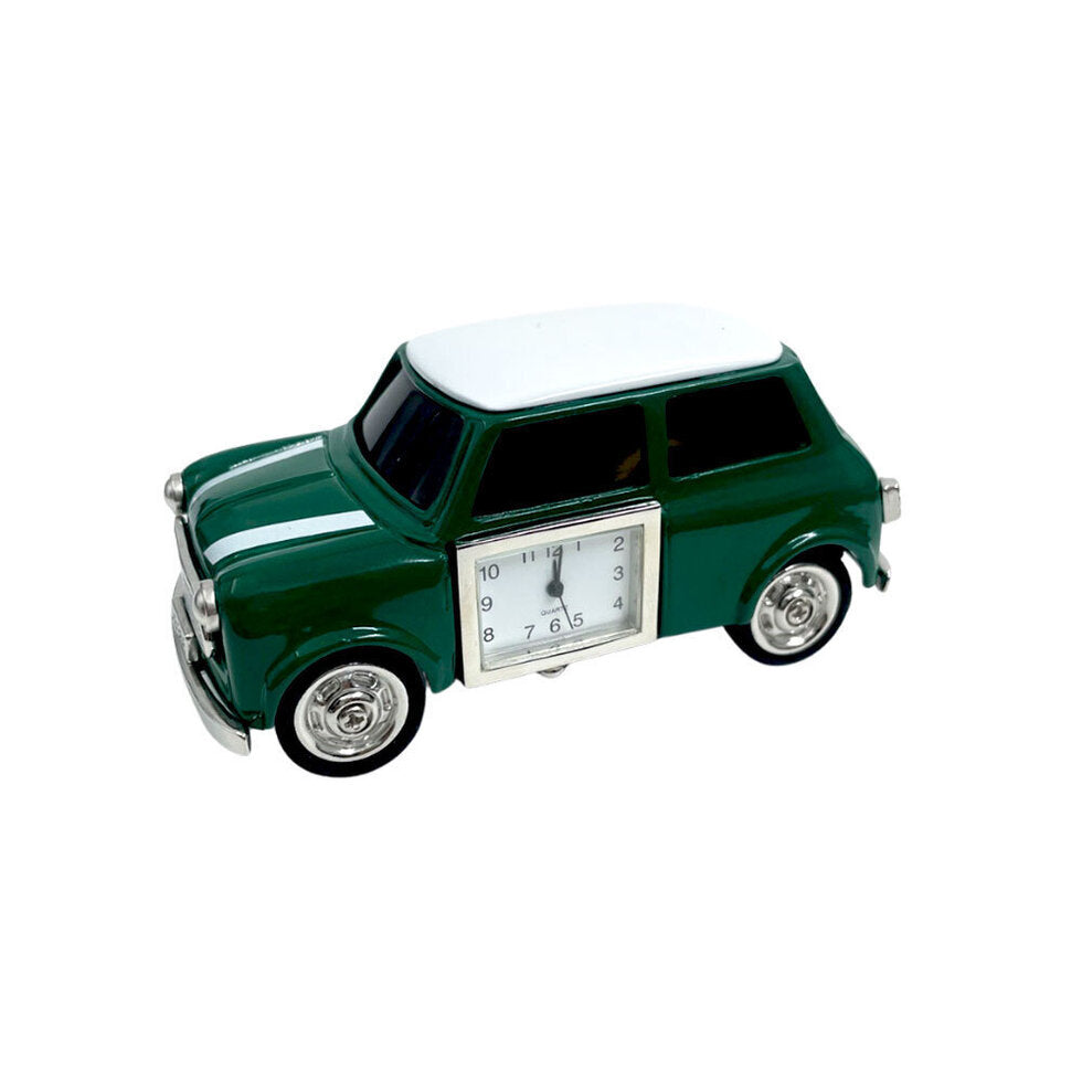 Collectable Clock - Mini Cooper Green
