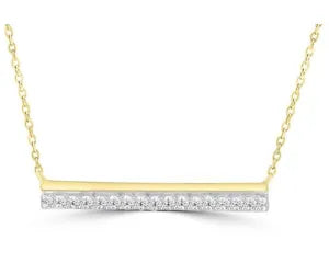 9ct Diamond Necklace